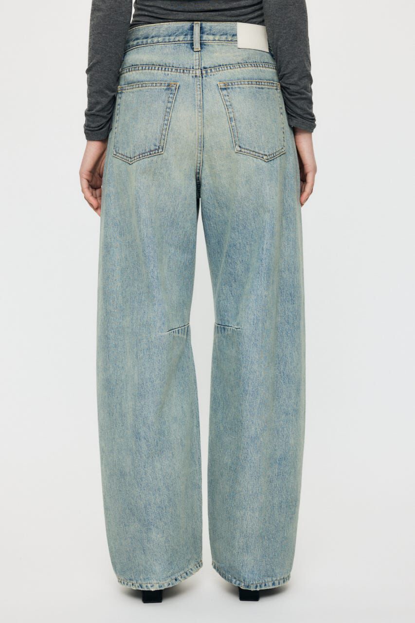 MOUSSY「HORSESHOE バギー」|デニム|