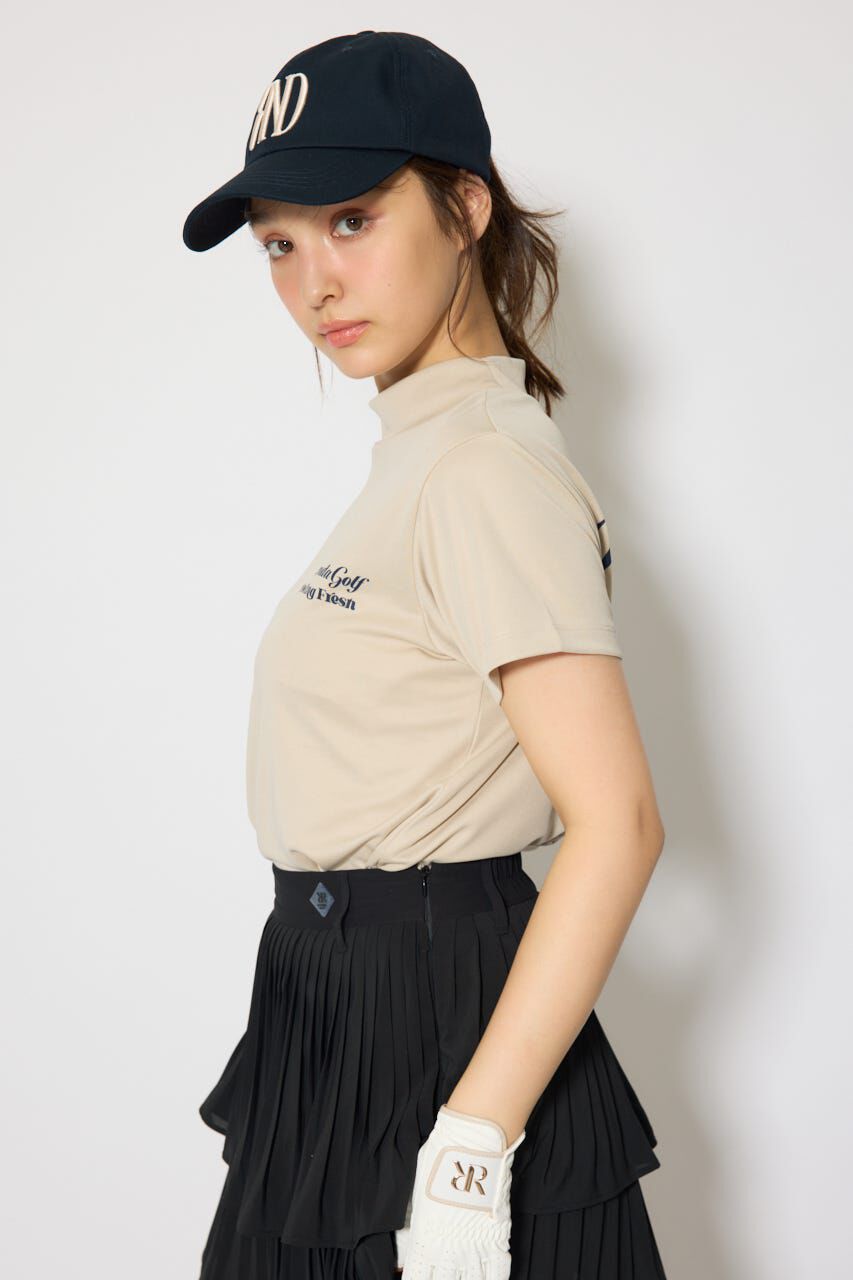 rienda「ユニセックスモックネックTシャツ」|Tシャツ・カットソー|