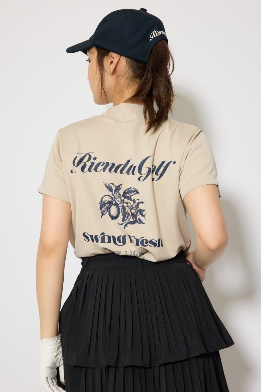 rienda「ユニセックスモックネックTシャツ」|Tシャツ・カットソー|