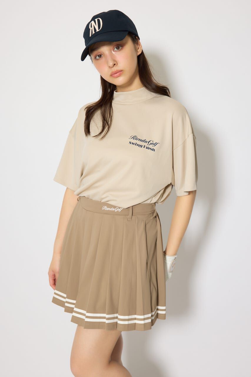 rienda「ユニセックスモックネックTシャツ」|Tシャツ・カットソー|