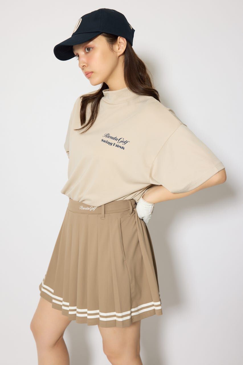 rienda「ユニセックスモックネックTシャツ」|Tシャツ・カットソー|