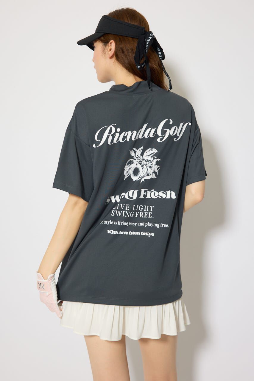 rienda「ユニセックスモックネックTシャツ」|Tシャツ・カットソー|
