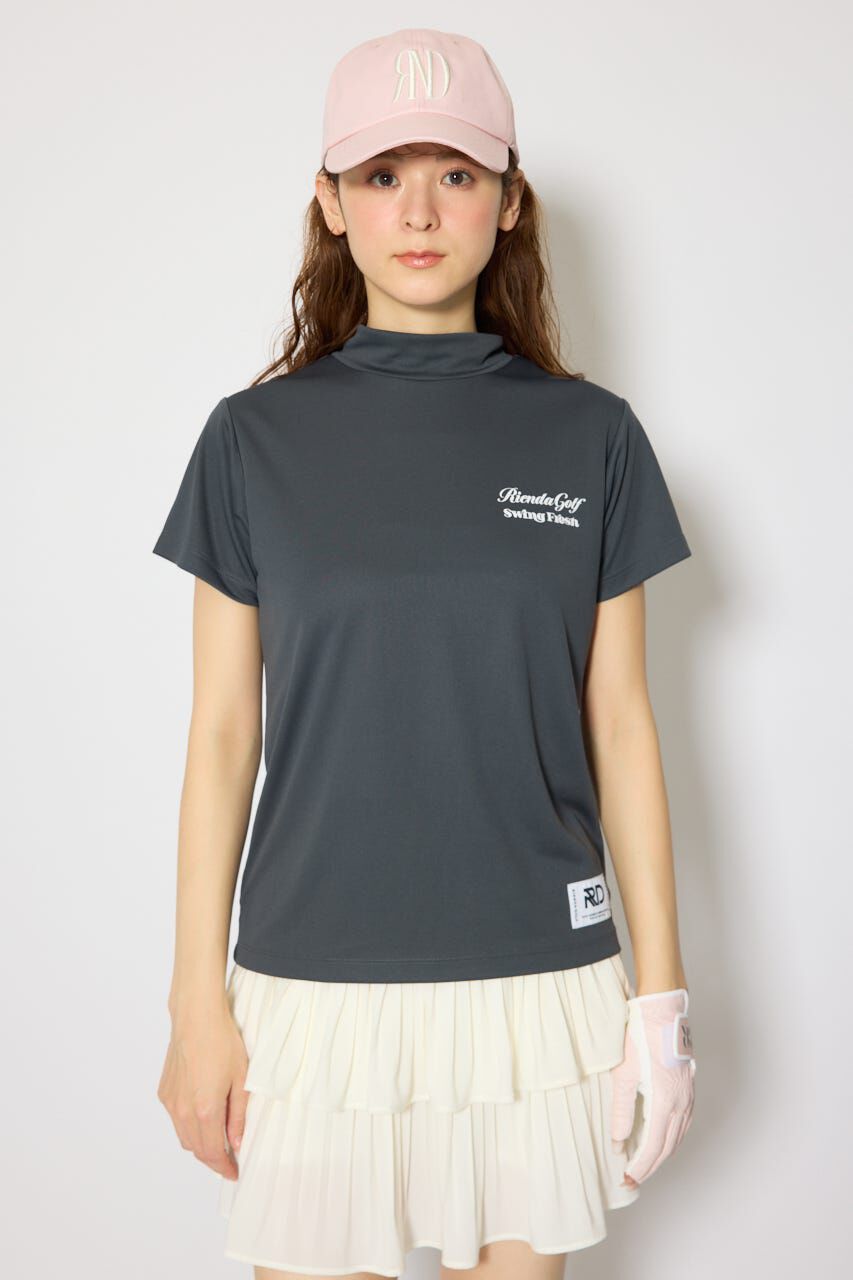 rienda「ユニセックスモックネックTシャツ」|Tシャツ・カットソー|