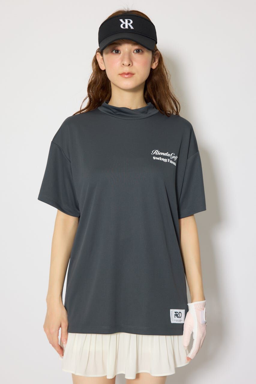 rienda「ユニセックスモックネックTシャツ」|Tシャツ・カットソー|