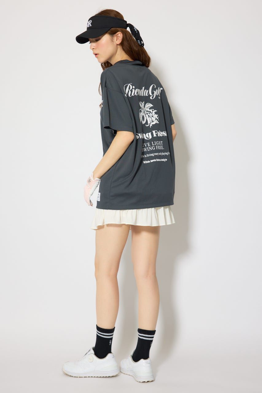 rienda「ユニセックスモックネックTシャツ」|Tシャツ・カットソー|