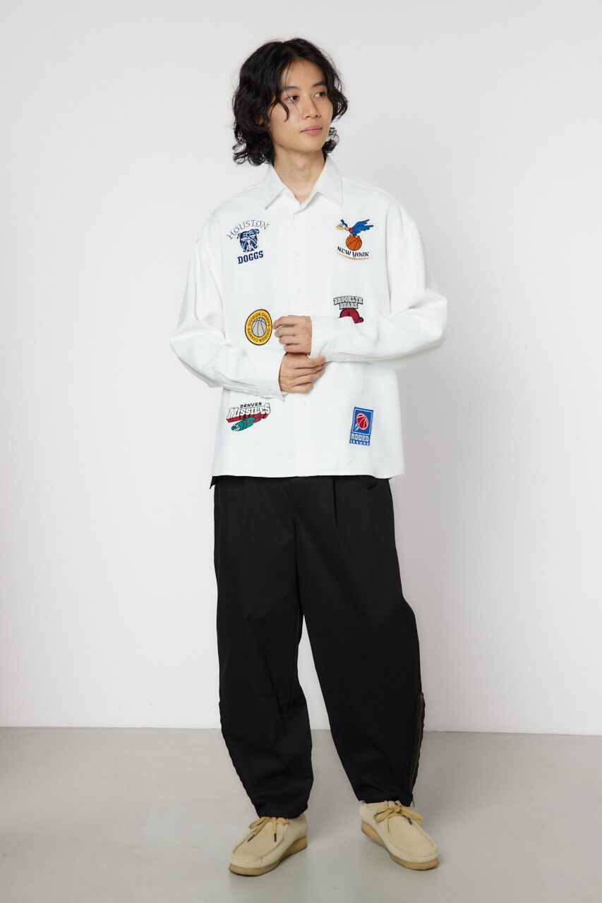 RODEO CROWNS「embroidery patch shirt」|シャツ・ブラウス|