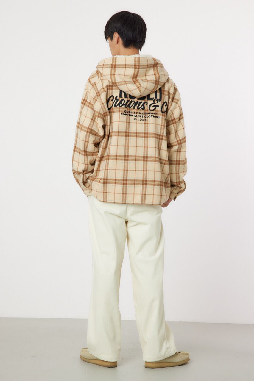 RODEO CROWNS「boa hooded シャツ」|シャツ・ブラウス|