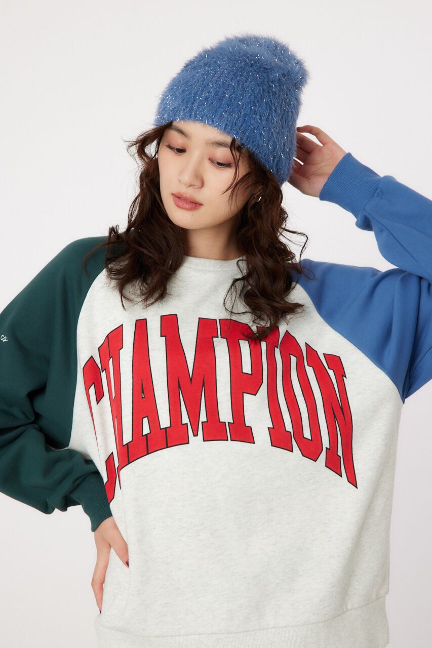 RODEO CROWNS「Champion ラグランスウェットトップス」|パーカー|