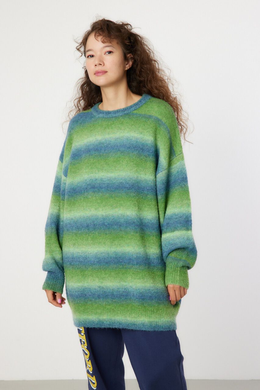 RODEO CROWNS「グラデーションニットワンピース」|ワンピース|