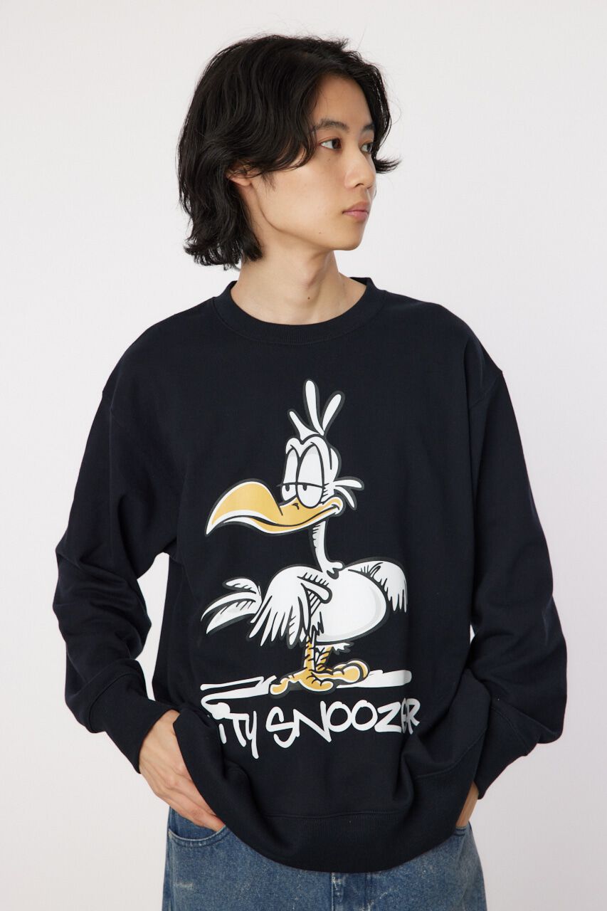 RODEO CROWNS「SNOOZER スウェット」|パーカー|BLK