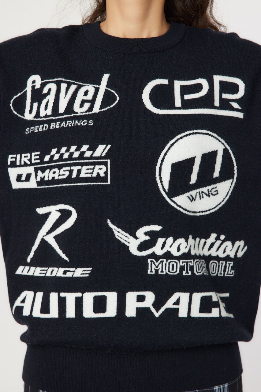 RODEO CROWNS「オートレースニットトップス」|ニット・セーター|