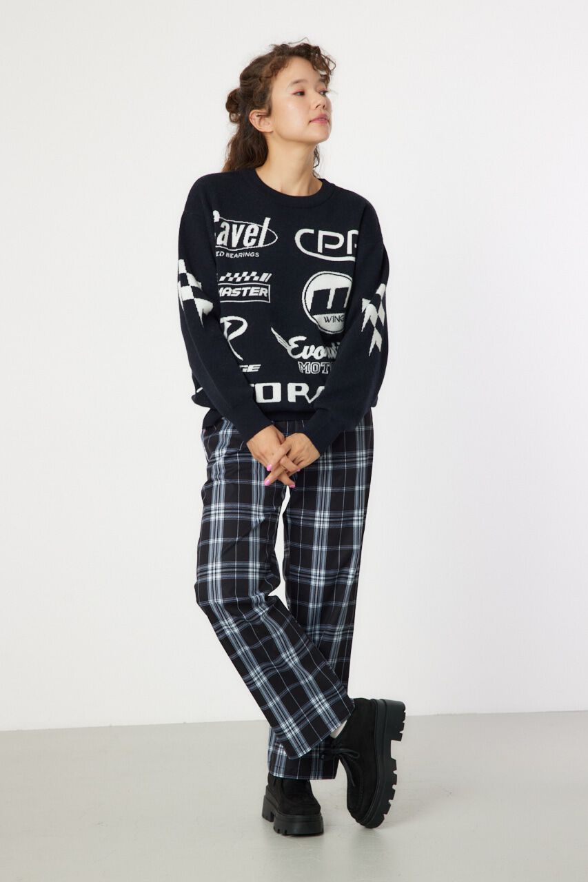 RODEO CROWNS「オートレースニットトップス」|ニット・セーター|