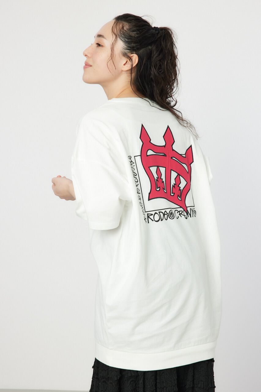 RODEO CROWNS「Tagging Big Crownワンピース」|ワンピース|O/WHT1