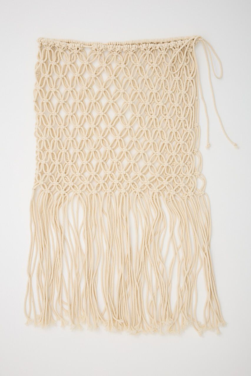 RODEO CROWNS「マクラメフリンジベルト」|ベルト|