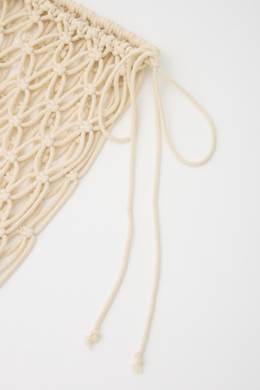 RODEO CROWNS「マクラメフリンジベルト」|ベルト|