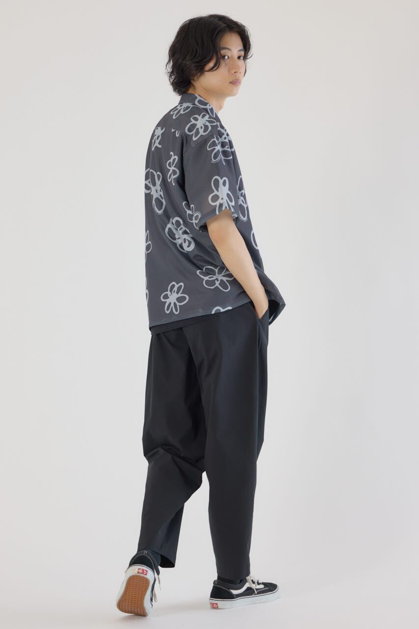 RODEO CROWNS「ポリメッシュフラワーシャツ」|シャツ・ブラウス|