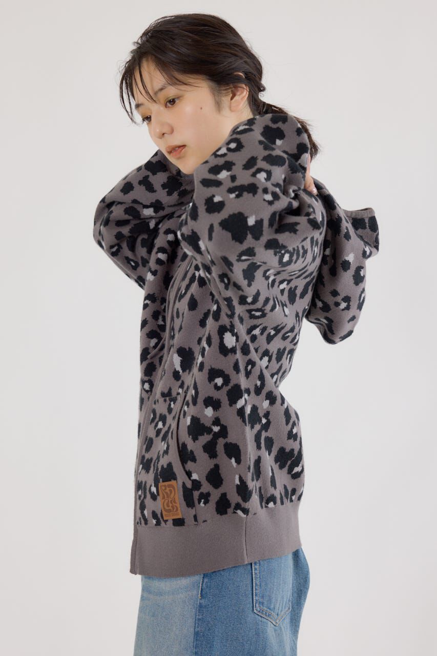 RODEO CROWNS「ジャガードニットジップパーカー」|パーカー|