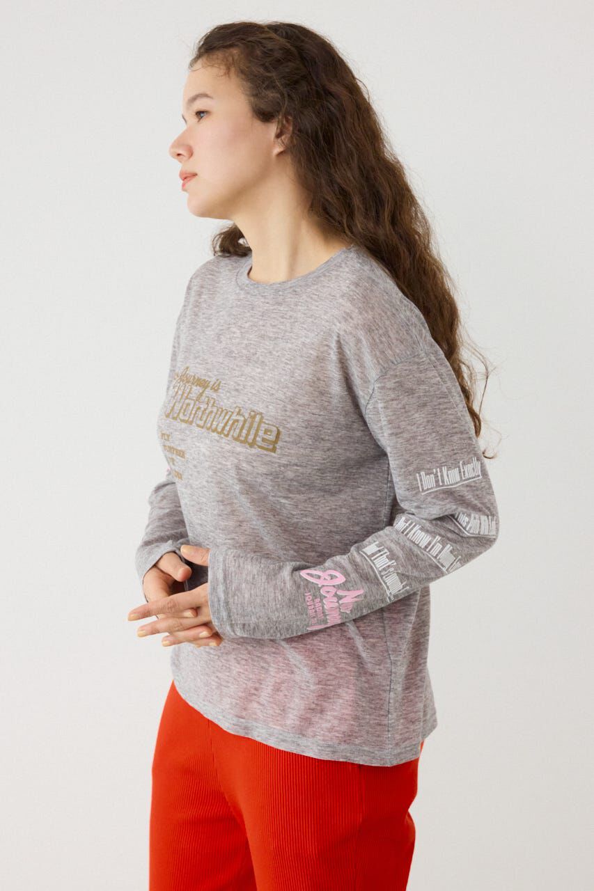 RODEO CROWNS「メッセージロングスリーブ Tシャツ」|Tシャツ・カットソー|