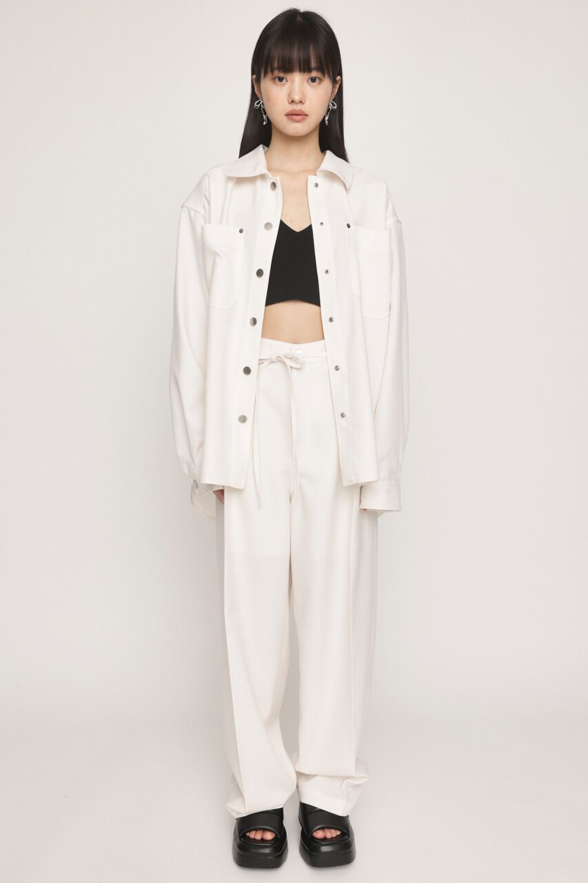 SLY「WAIST TIE STRAIGHT WIDE パンツ」|その他|IVOY3