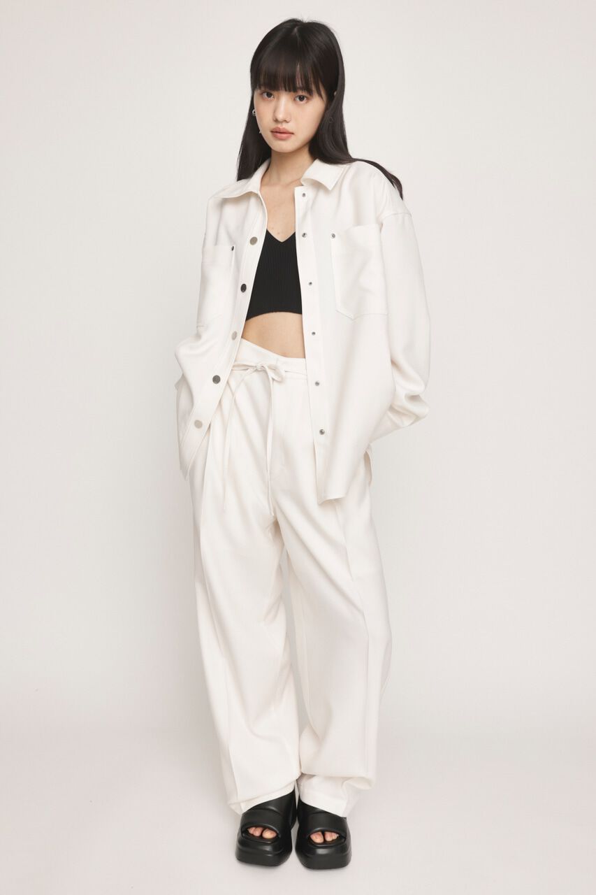 SLY「WAIST TIE STRAIGHT WIDE パンツ」|その他|