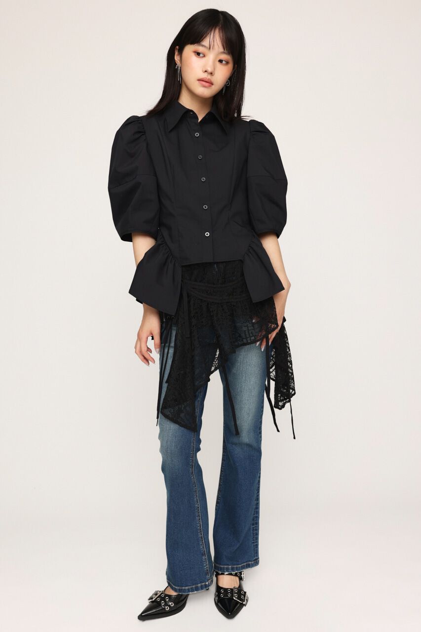 SLY「VOLUME SLEEVE ブラウス」|シャツ・ブラウス|