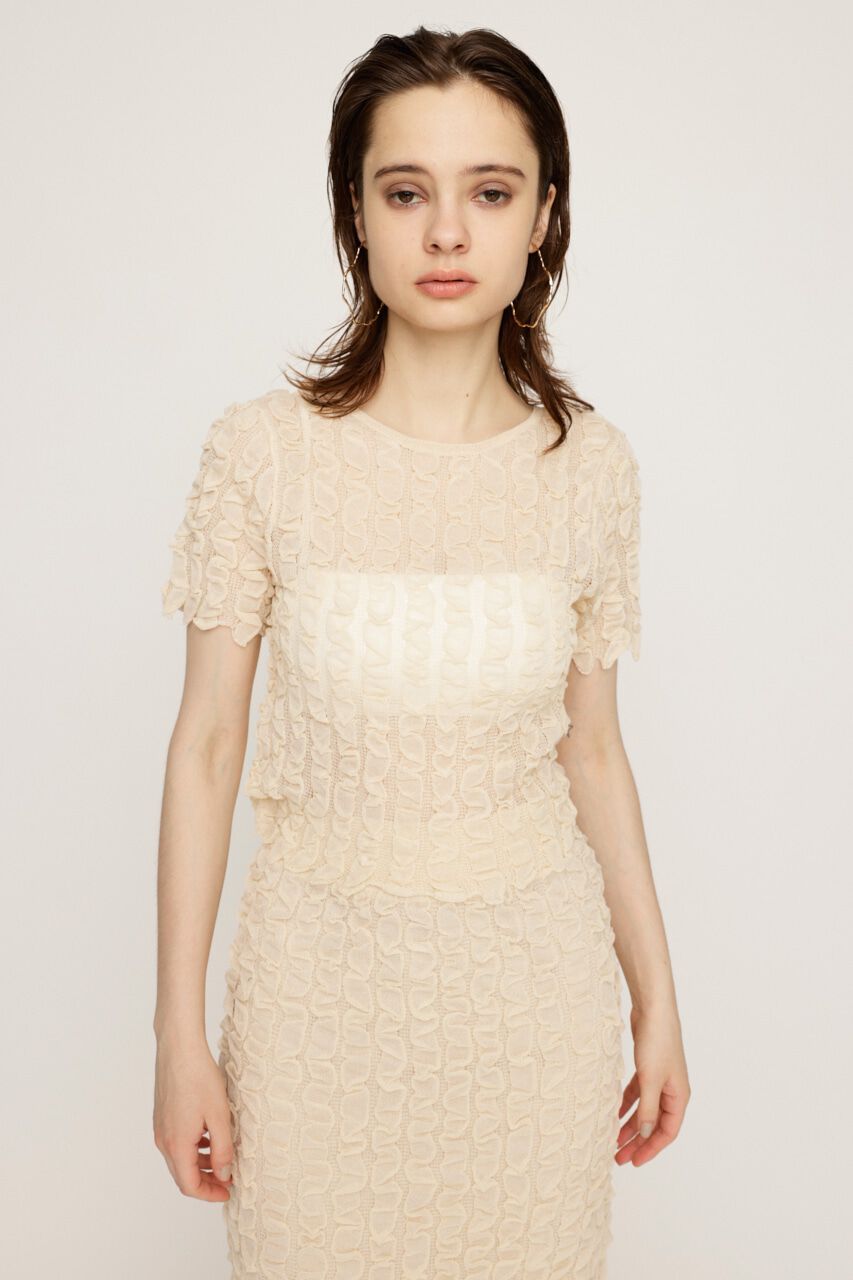 SLY「SHEER 2WAY トップス」|ニット・セーター|