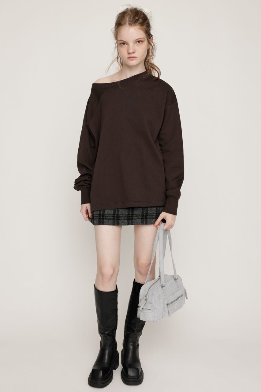 SLY「ASYMMETRY SW トップス」|パーカー|