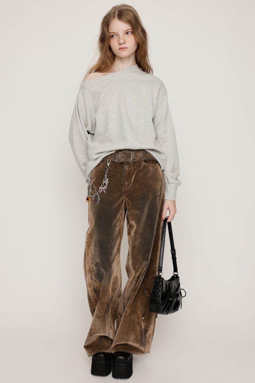 SLY「ASYMMETRY SW トップス」|パーカー|