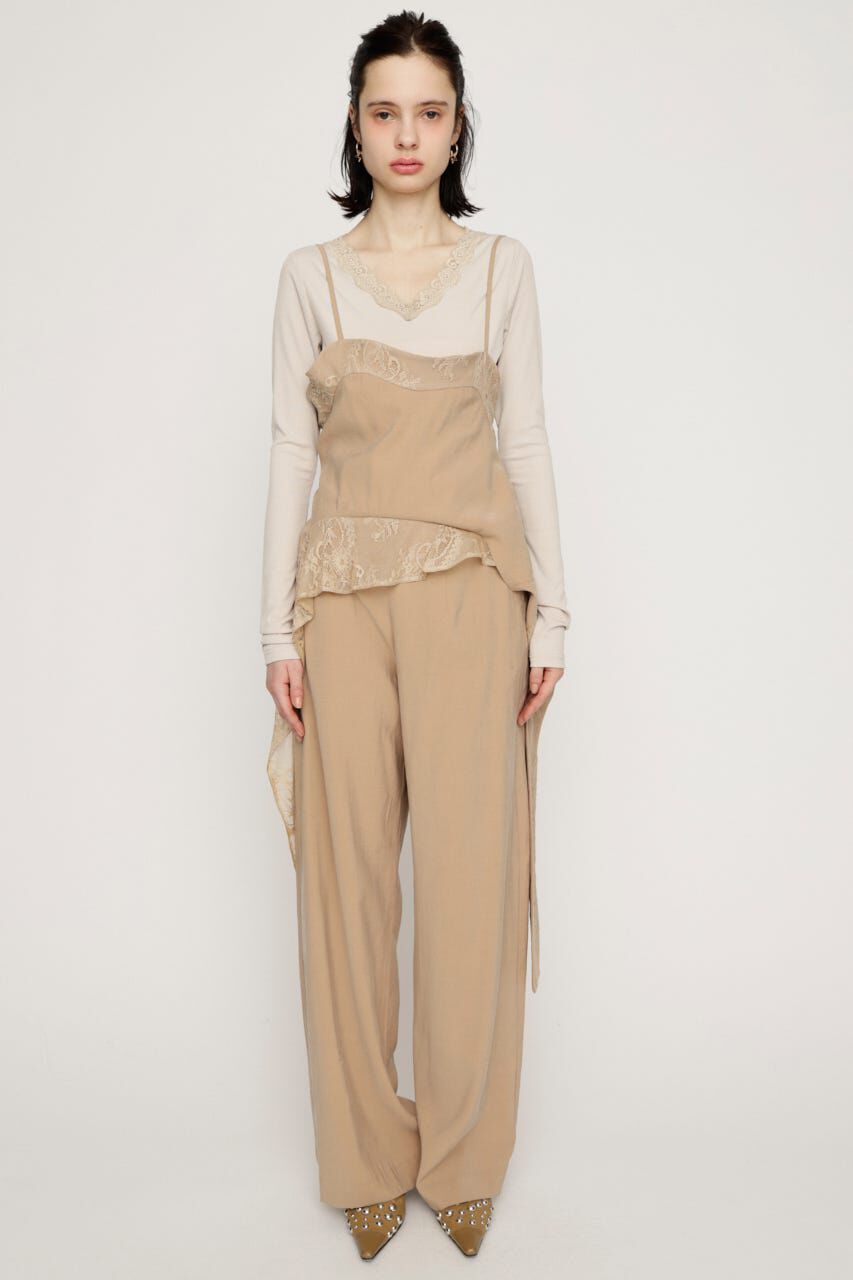 SLY「CAMI LAYERED DRAPE パンツ」|その他|