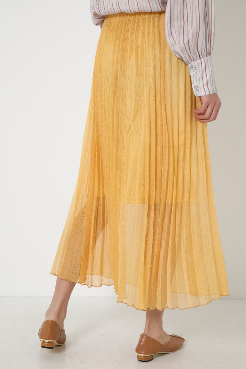 SHEL'TTER SELECT「Color Tulle Pleats Skirt」|スカート|