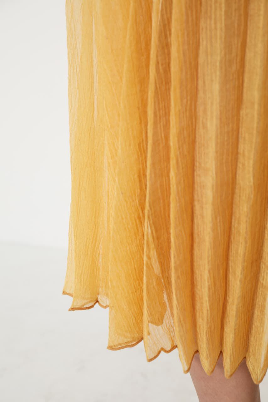 SHEL'TTER SELECT「Color Tulle Pleats Skirt」|スカート|