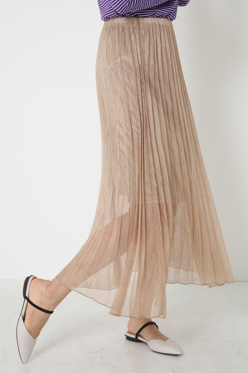 SHEL'TTER SELECT「Color Tulle Pleats Skirt」|スカート|