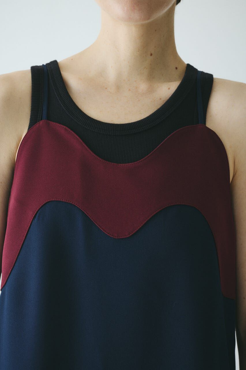 HeRIN.CYE「Wave  pencil cami one piece」|ワンピース|