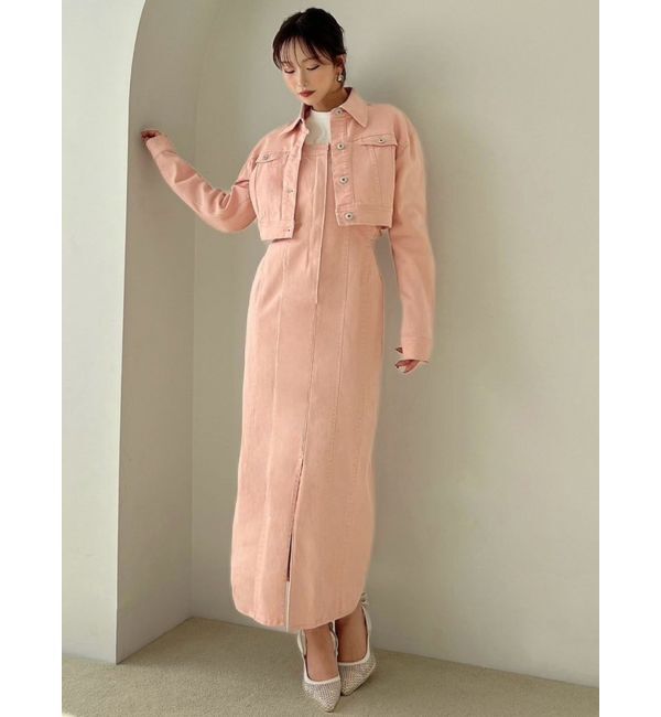 RESEXXY「デニムショートジャケット【セットアップ着用可能】」|デニムジャケット|