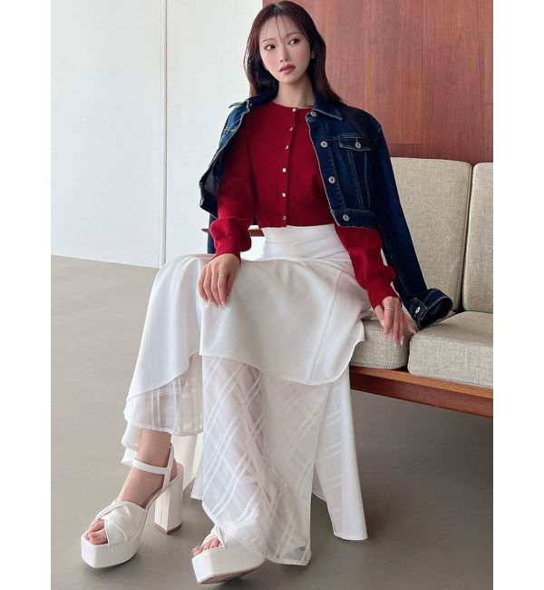 RESEXXY「デニムショートジャケット【セットアップ着用可能】」|デニムジャケット|