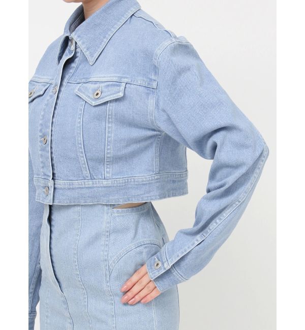 RESEXXY「デニムショートジャケット【セットアップ着用可能】」|デニムジャケット|