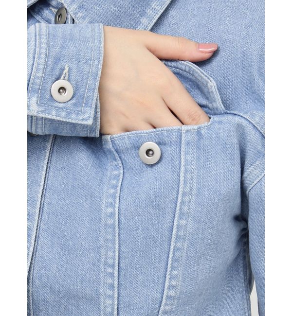 RESEXXY「デニムショートジャケット【セットアップ着用可能】」|デニムジャケット|