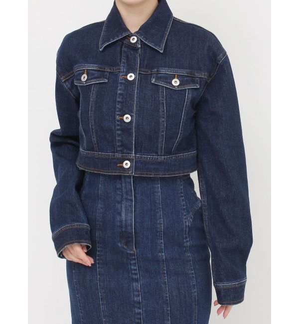 RESEXXY「デニムショートジャケット【セットアップ着用可能】」|デニムジャケット|