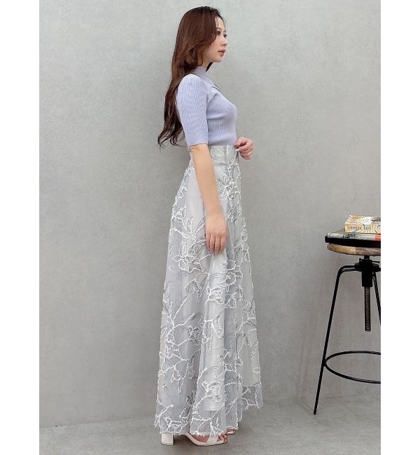 MERCURYDUO「エンブロイダリースカート」|スカート|