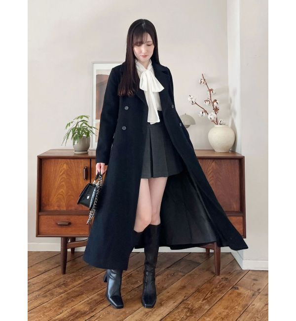 MERCURYDUO「フィットアンドフレアコート」|その他|