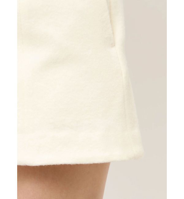 MERCURYDUO「ウールベルテッドミニスカート」|スカート|