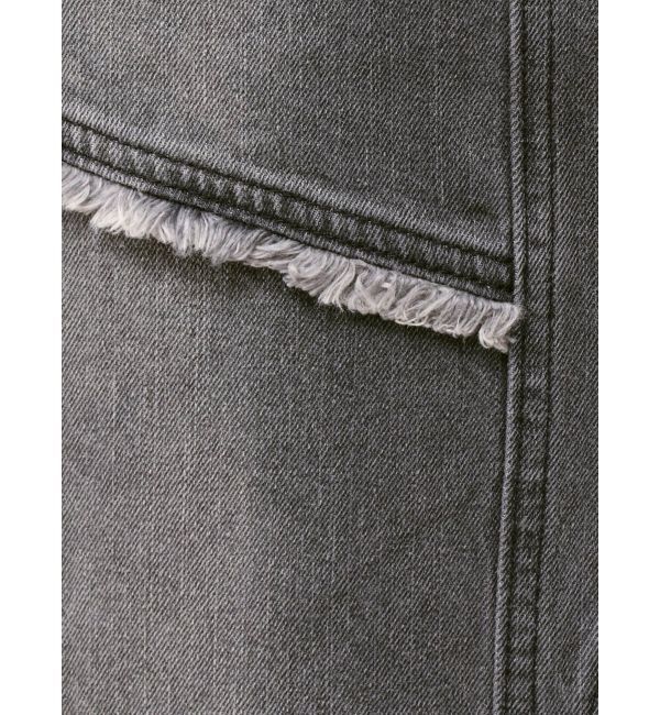 MURUA「フリンジスリットデニムスカート【セットアップ着用可】」|スカート|