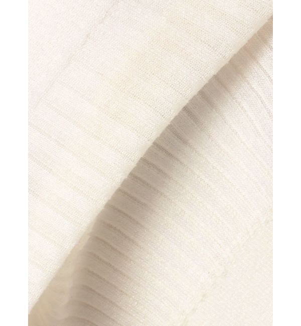 LAGUNAMOON「スパークラメリボンニットカーディガン」|カーディガン|