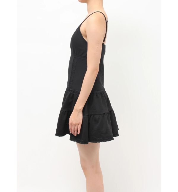 jouetie「レースドッキングスウェットキャミワンピース」|ワンピース|