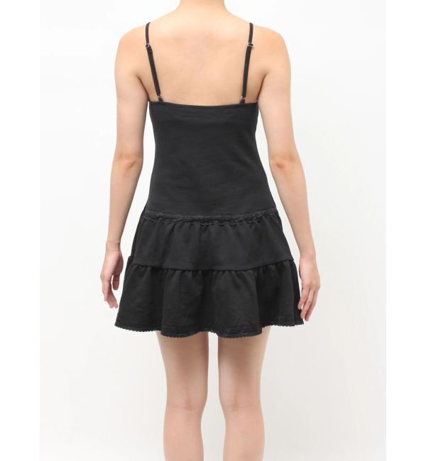 jouetie「レースドッキングスウェットキャミワンピース」|ワンピース|