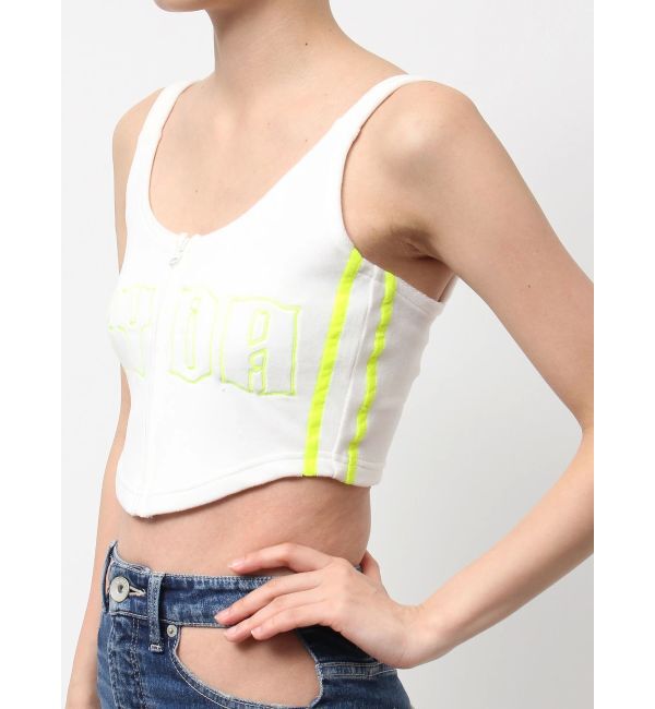 GYDA「GYDAベロアラインビスチェ」|キャミソール|