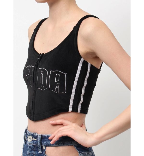 GYDA「GYDAベロアラインビスチェ」|キャミソール|