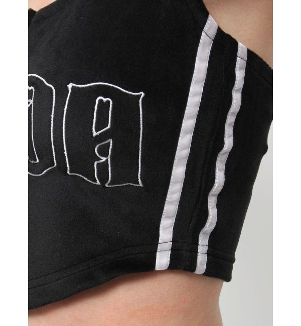 GYDA「GYDAベロアラインビスチェ」|キャミソール|