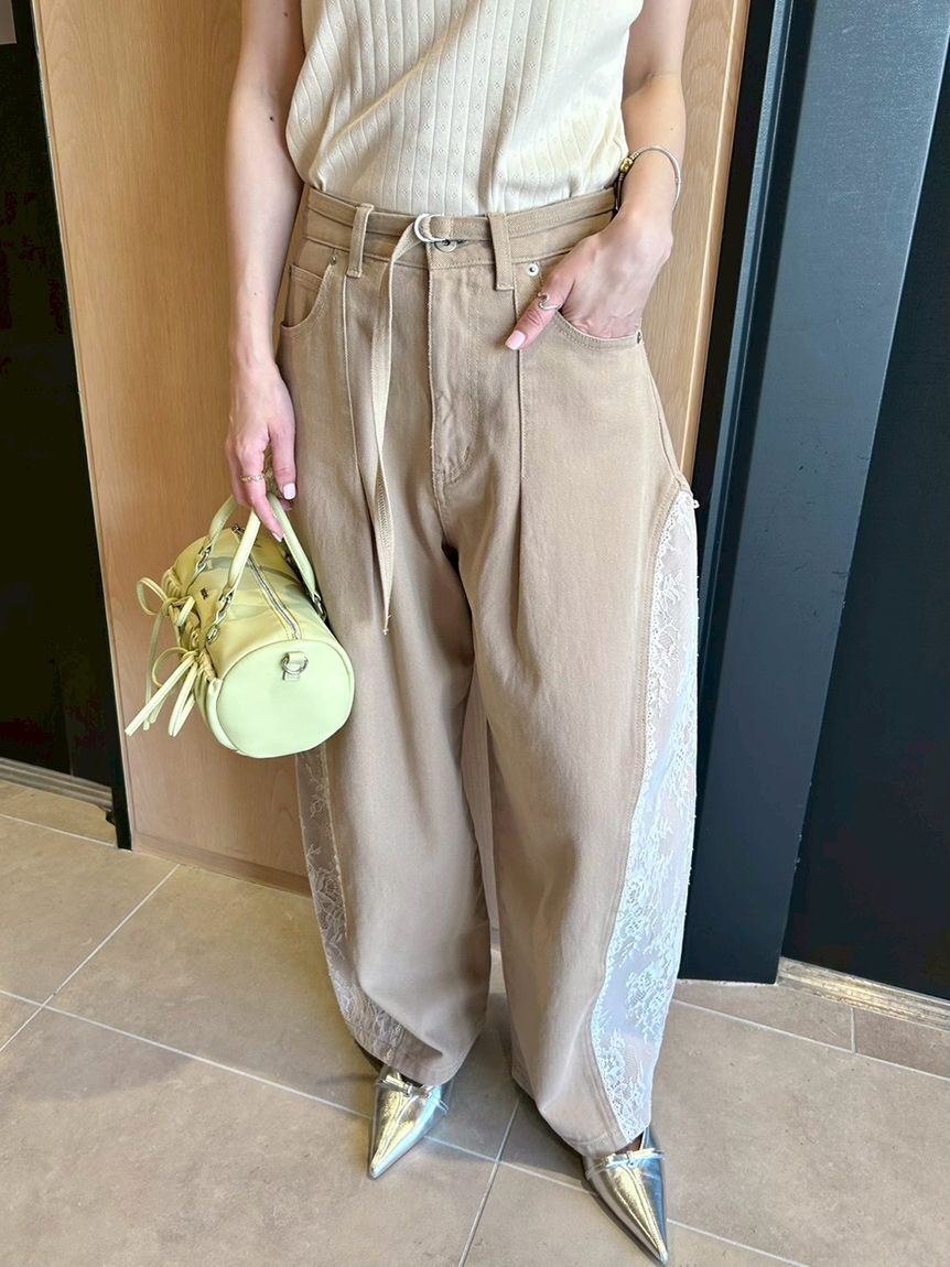 FURFUR「クロスストラップリボンパンプス」|パンプス|