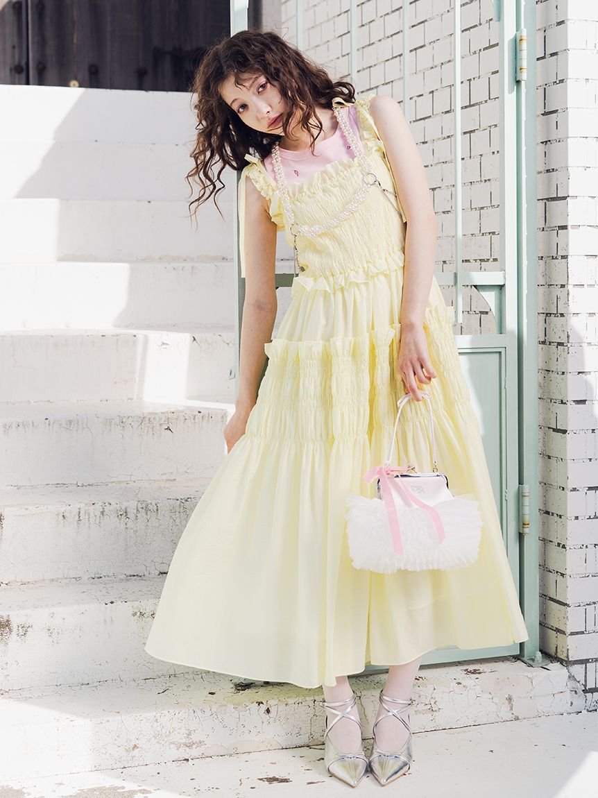 FURFUR「クロスストラップリボンパンプス」|パンプス|